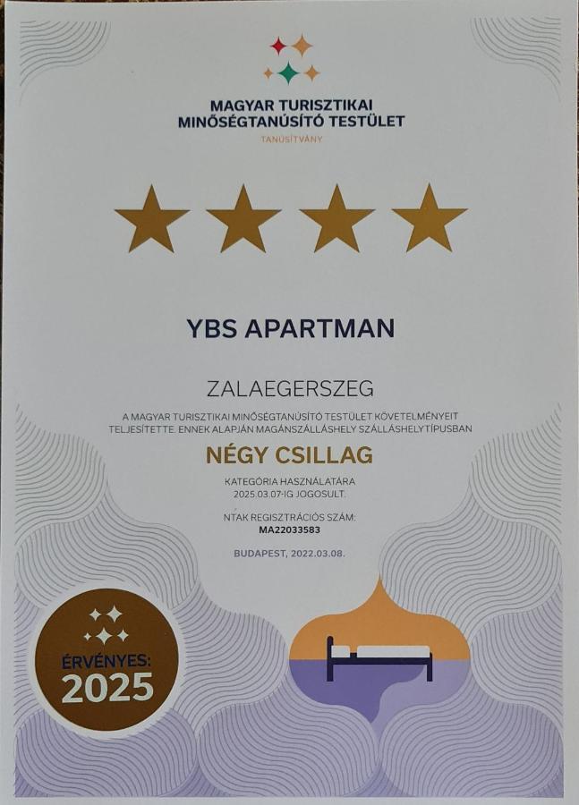 Ybs Apartman Apartment Zalaegerszeg Exterior foto